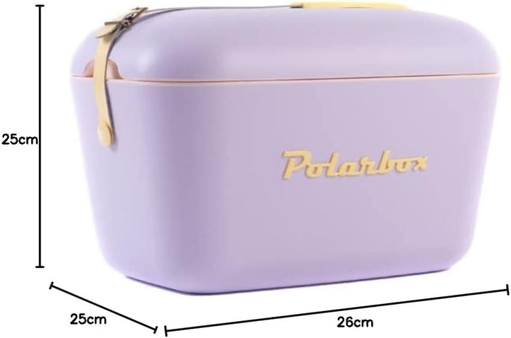 Kühlbox | Passive Kühlbox | Kühltaschen Polar in Retro Vintage Design aus Kunststoff mit polystyrol