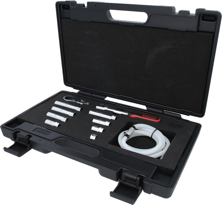 KS Tools 518.0320 Bremsen-Entlüftungsschlüssel-Satz für VAG, 11-tlg