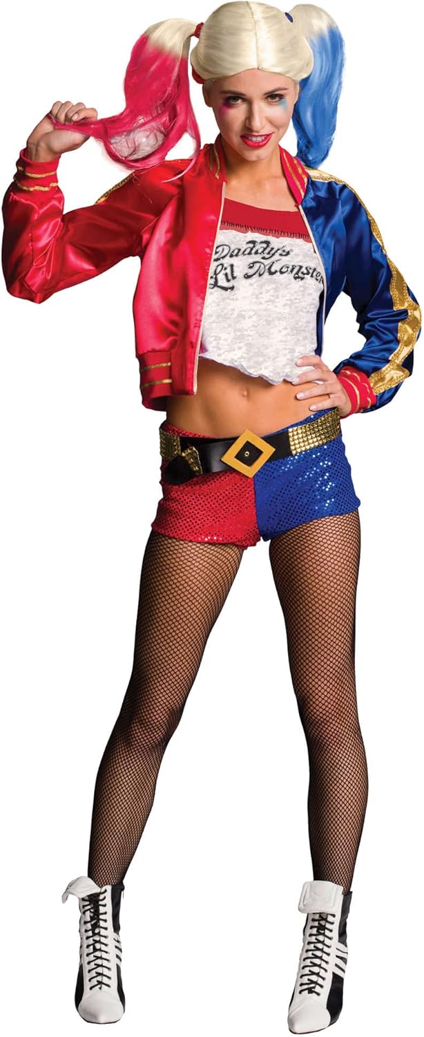Rubie's Damen Suicide Squad Deluxe Harley Quinn Kostüm