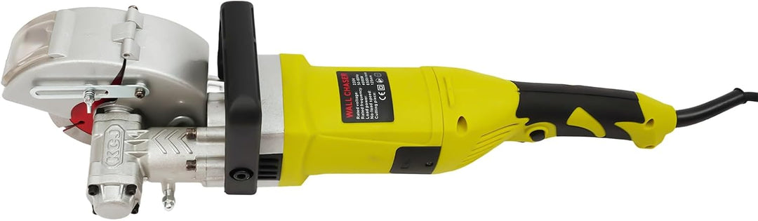 4000W Elektrische Schlitzfräse, 6500Rpm Mauernutfräse Schlitzmaschine Nutungswinkel Elektrische mit
