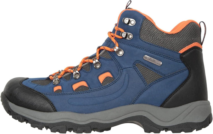 Mountain Warehouse Adventurer Mens Waterproof Boots - IsoDry Schuhe mit Synthetik-Obermaterial, Mesh