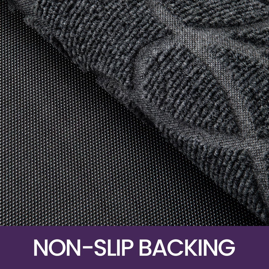 DEXI Fussmatte Aussen rutschfest 40 x 60 cm, Schmutzfangmatte Waschbar, wetterfest Fussmatte Innen f