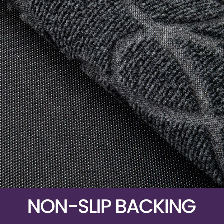 DEXI Fussmatte Aussen rutschfest 40 x 60 cm, Schmutzfangmatte Waschbar, wetterfest Fussmatte Innen f