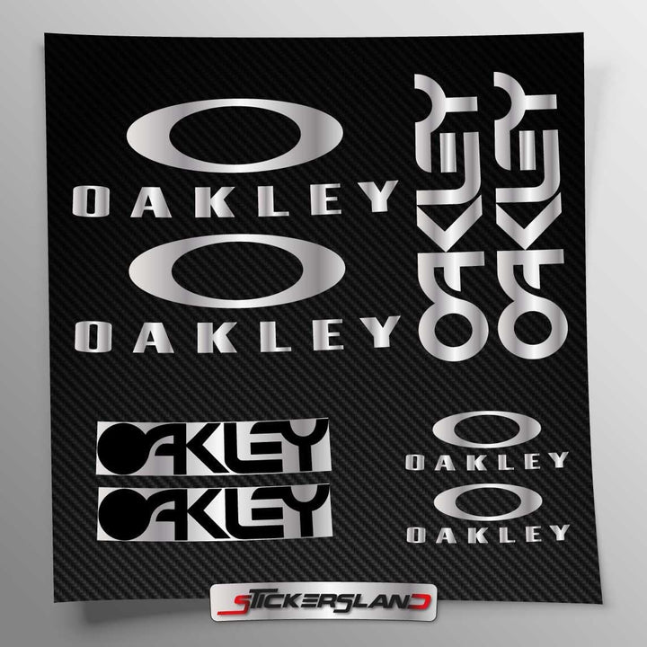 Stickersland® Aufkleber-Set kompatibel mit Rahmen MTB Mountainbike und Helm | Aufkleber-Aufkleber mi