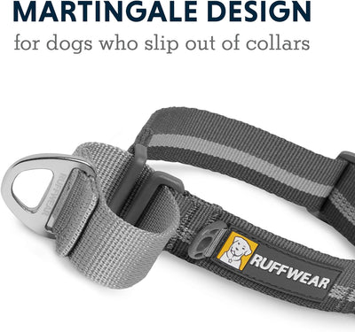 RUFFWEAR - Web Reaction Collar, Granite Grey, 11"-14" 11"-14" Granitgrau (Granite Grey), 11"-14" Gra