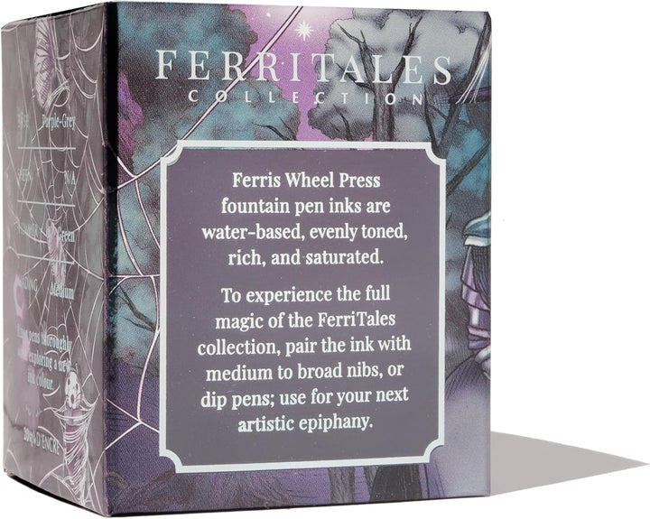 Ferris Wheel Press Ink, FerriTales Collection, Bestiary Series, Phantom Mist, Ghostly Purple-Grey wi