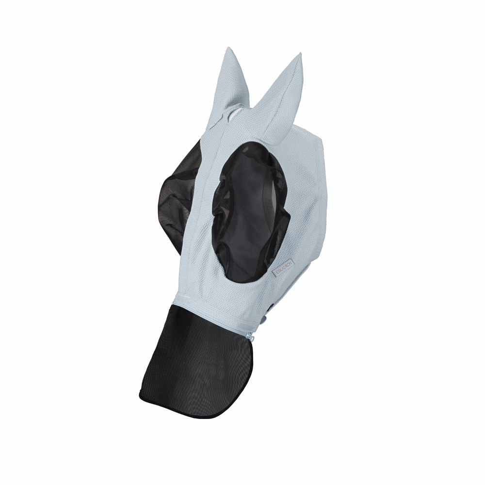 Eskadron Fliegenmaske DYNAIRMESH PRO Detach Powder Blue Platinum 23 COB, COB