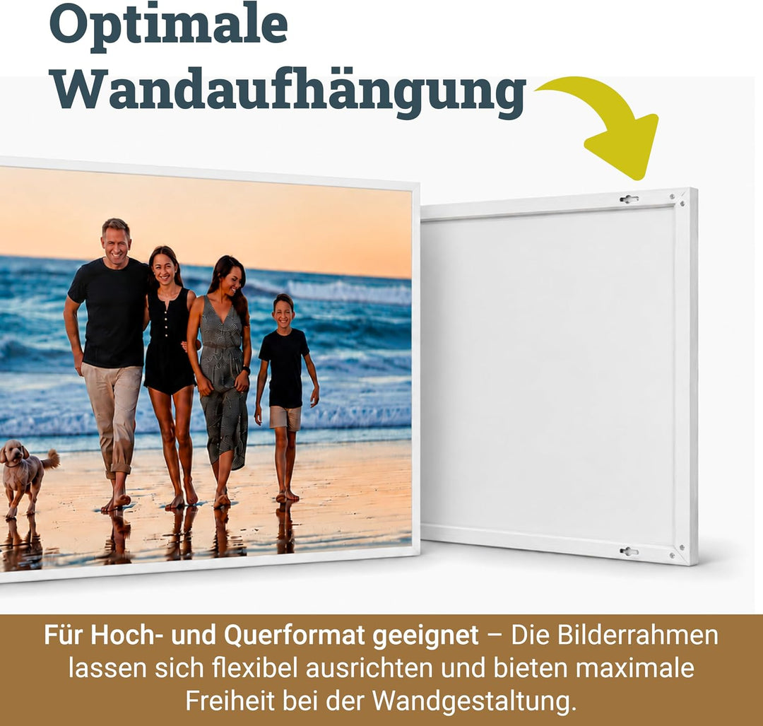 WANDURLAUB - Dein Bild auf Acryl - Komfort Edition XXL - 50x38 cm Acrylglas mit eigenem Foto bedruck