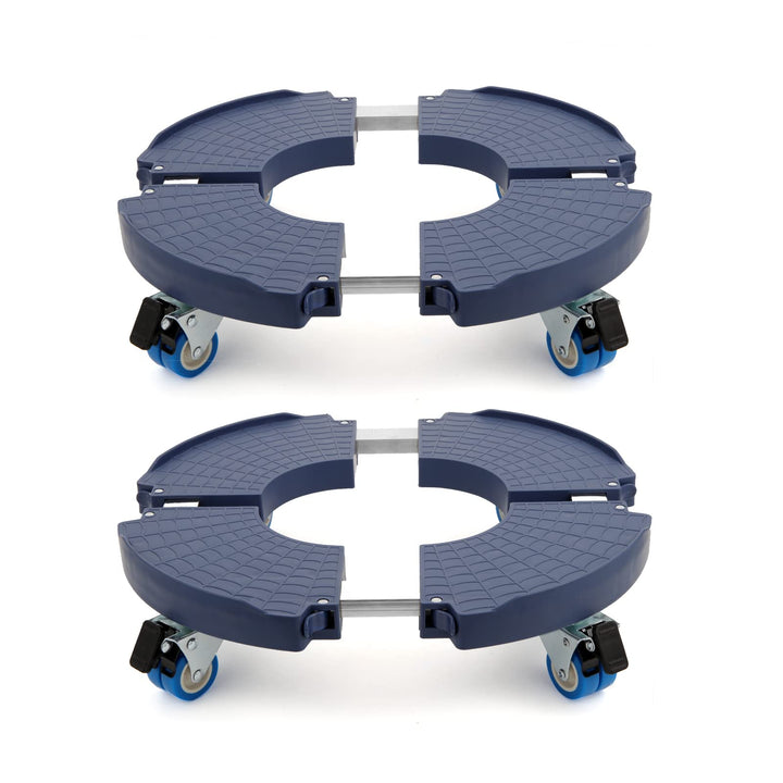 W B D WEIBIDA Pflanzenroller mit 360 ° Drehbare Rädern Schwerlast Tragkraft 200 KG, Ø 40-54cm Pflanz