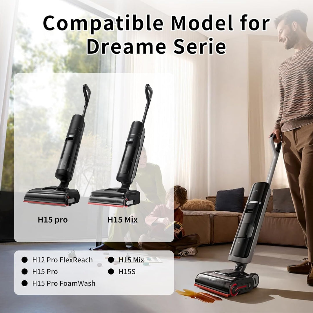 PeakLife 7 Stück Zubehör für Dreame H15 Pro, H15 Mix, H15 Pro FoamWash, H15S, H12 Pro FlexReach, 3 B