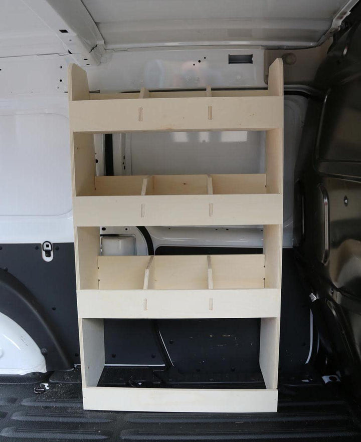 Vanify - Kompatibel mit Renault KANGOO L3 (Maxi) 2008+ Fahrzeugeinrichtung Fahrzeugregale, Fahrersei