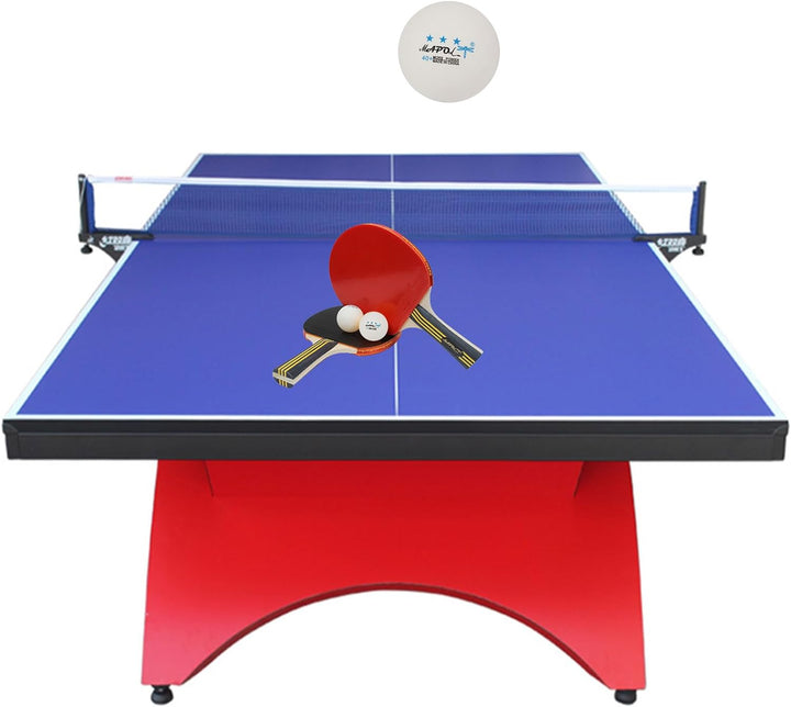 MAPOL Tischtennisbälle, 3 Sterne, Weiss, 100 Stück