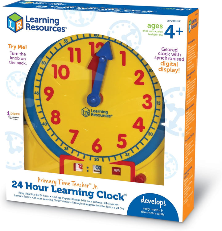 Learning Resources Primary Time Teacher 24-Stunden-Uhr
