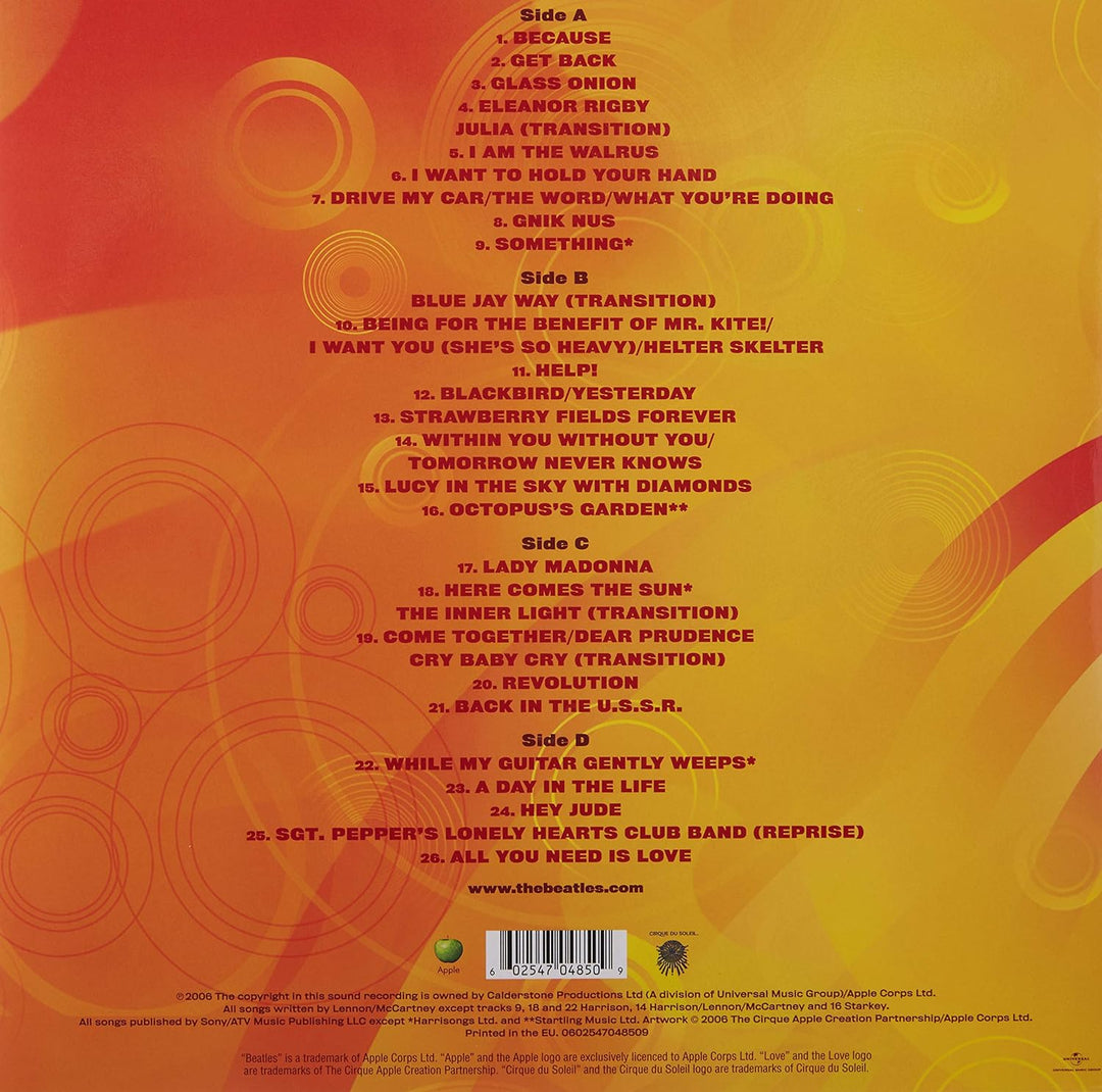 Love (Remastered 2 LP) [Vinyl LP], Vinyl