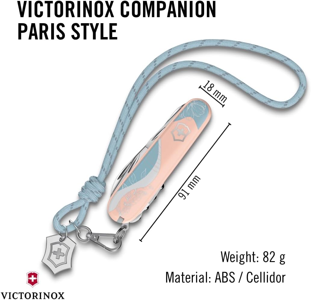 Victorinox Taschenmesser Companion, 16 Funktionen, Swiss Made, Multitool für Frauen, Inkl. Geschenkb