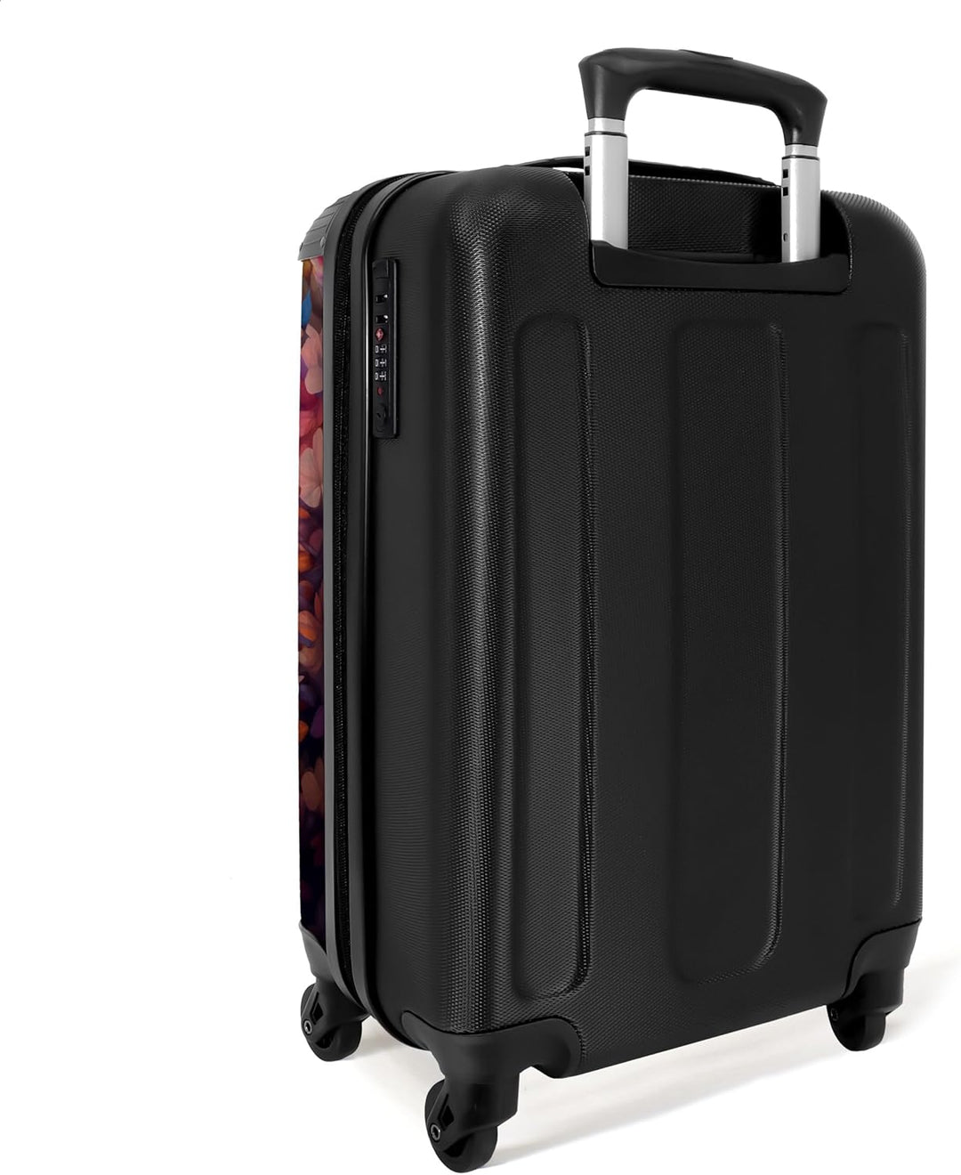 NoBoringSuitcases.com® Kinderkoffer Mädchen - Koffer Kinder Mädchen - Kleines REH mit Blumen - Kinde