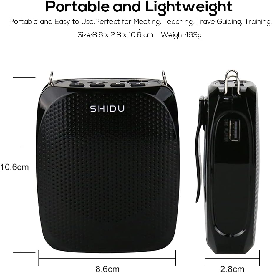 Sprachverstärker Drahtloser Kabellos Stimmverstärker Original shidu Voice Amplifier Pa System Lautsp