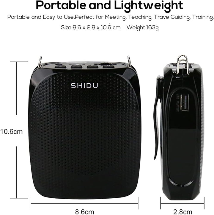 Sprachverstärker Drahtloser Kabellos Stimmverstärker Original shidu Voice Amplifier Pa System Lautsp