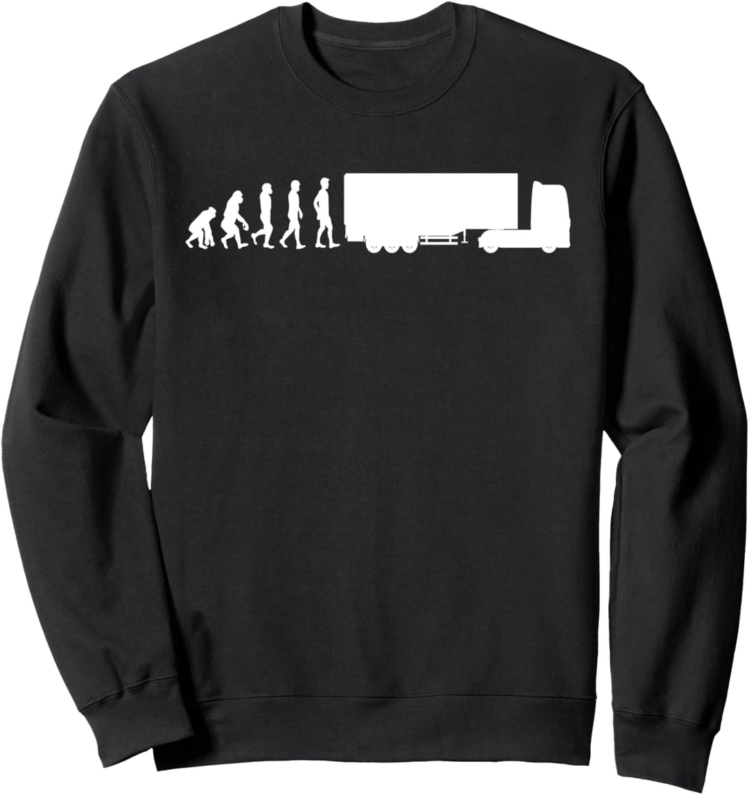 LKW Fahrer Brummi Kraftfahrer Namensschild LKW Zubehör Sweatshirt