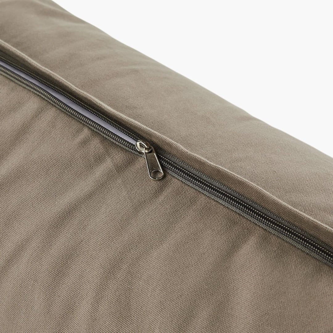Myga Buchweizen Bolster Kissen | Ergonomisches Yoga- &amp; Meditationskissen | Abnehmbarer Bezug &amp; Natür