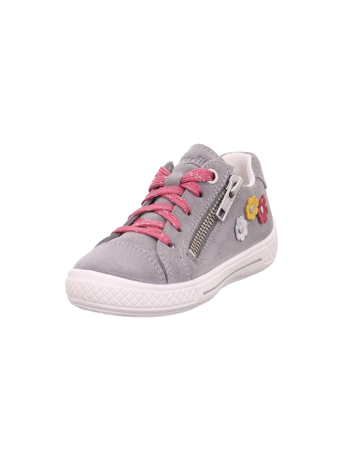 Superfit Mädchen Tensy Sneaker 29 EU Hellgrau 2500, 29 EU Hellgrau 2500