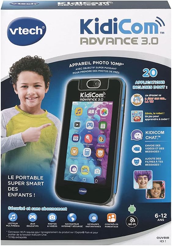 VTech 541105 KidiCom, Schwarz