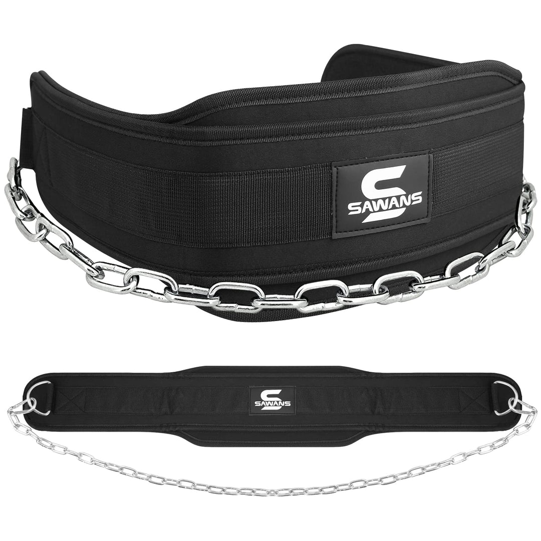 Dip-Gürtel mit 91,4 cm Heavy Duty Bodybuilding Gewichtheben Dip Stahlkette für Klimmzüge Übung Fitne