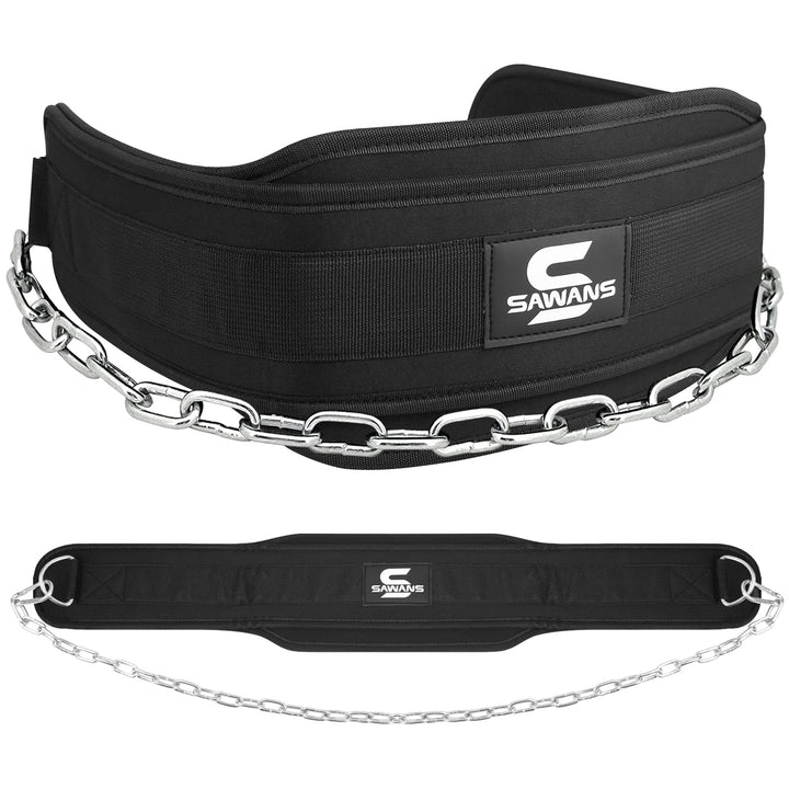 Dip-Gürtel mit 91,4 cm Heavy Duty Bodybuilding Gewichtheben Dip Stahlkette für Klimmzüge Übung Fitne