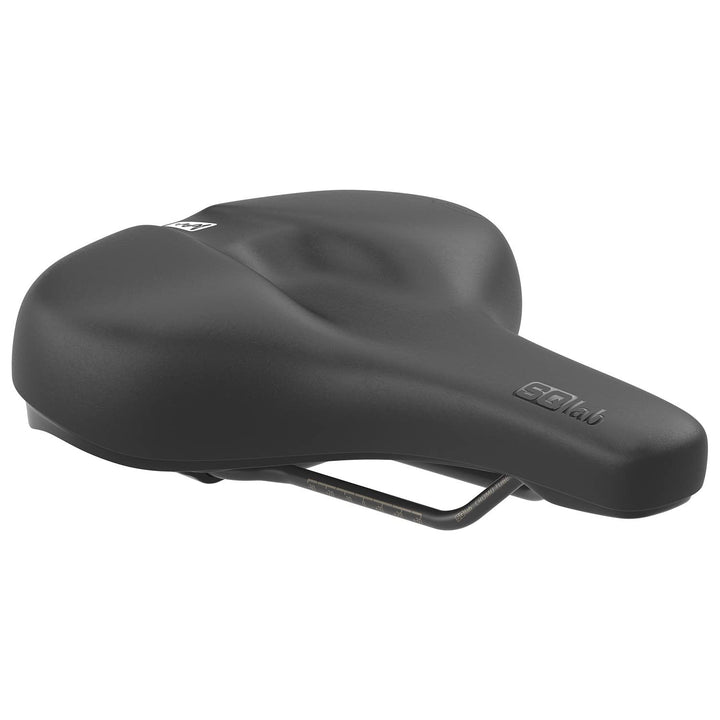 SQlab Unisex – Erwachsene 621 M-d Active 2.1 Fahrradsattel 24 cm Schwarz, 24 cm Schwarz