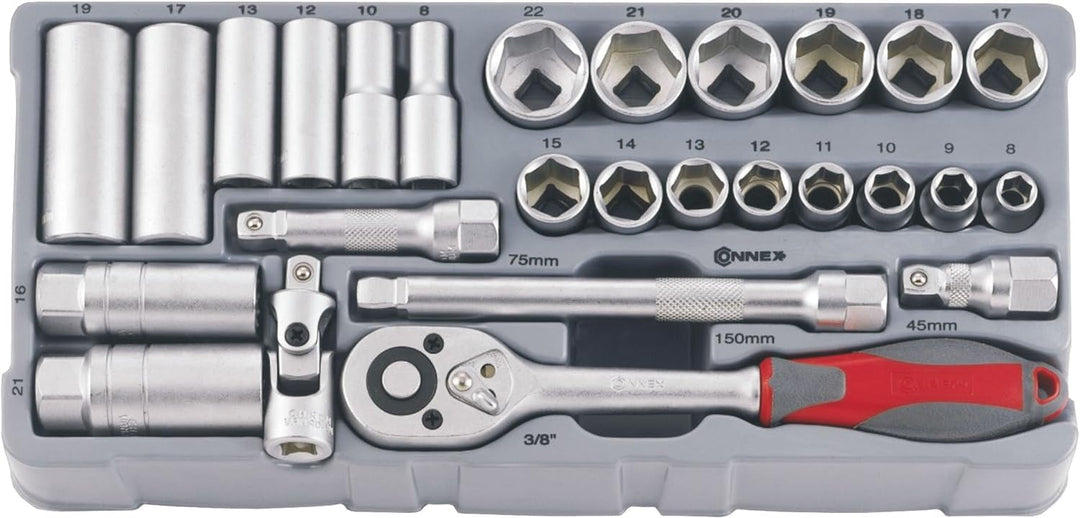 Connex Steckschlüssel-Satz, 27-teilig, COX580227