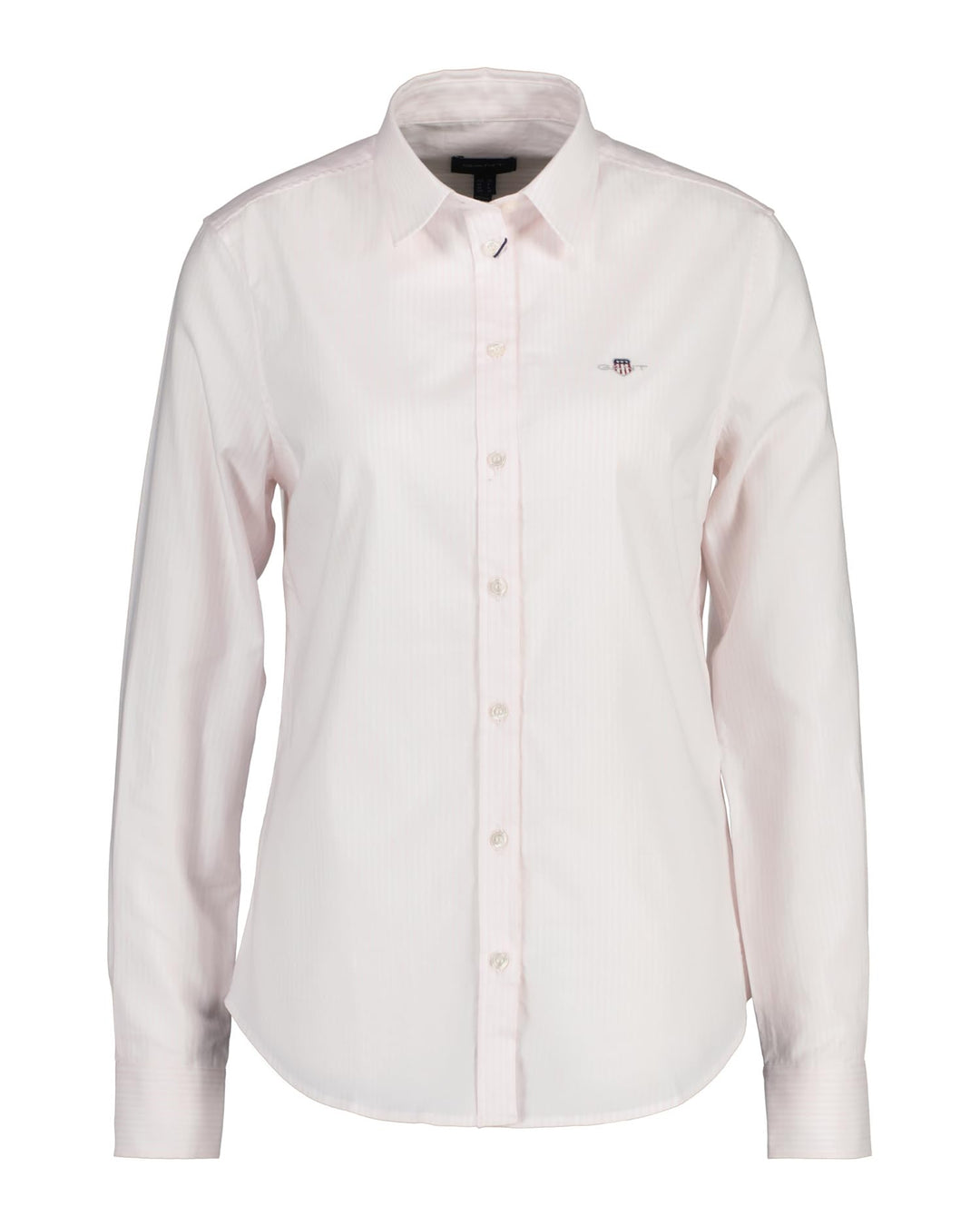 GANT Damen Slim Stretch Oxford Striped Shirt GESTREIFTE Bluse SCHMALE Passform 36 Light Pink, 36 Lig