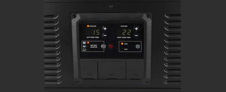 BERGER Tragbare Kompressor Kühlbox MCX | Elektrische Kühlbox ideal für Camping mit Elektronischer An