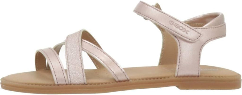 Geox Mädchen J Karly Girl Sandal 39 EU Soft Rose, 39 EU Soft Rose