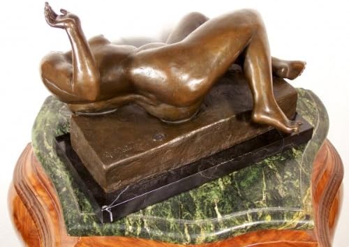 Kunst & Ambiente - Moderne Bronzefigur - Der Fluss - La Rivière - Aristide Maillol Skulptur - Franzö