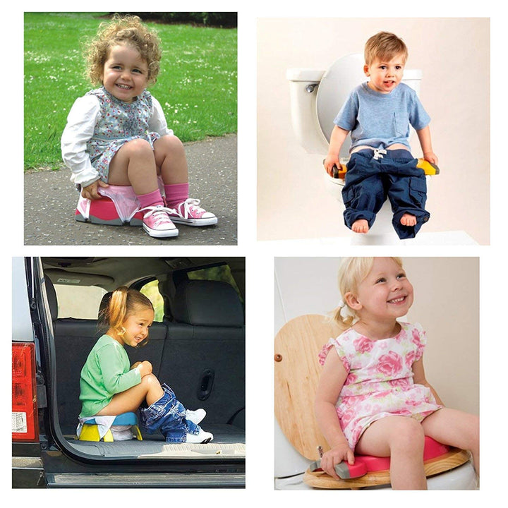 Faltbare Toilettensitze für Kinder/Baby, Tragbarer Reise WC Sitz, kinder-toilettensitz mit anti-ruts