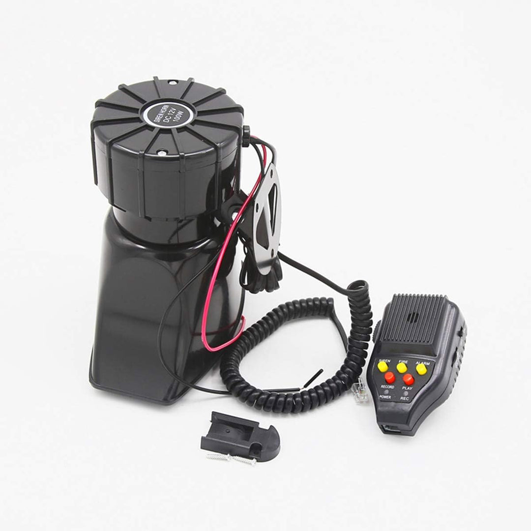 YIYIDA Auto-sirene lautsprecher autohupe 100 W 130DB auto sirene fahrzeug hupe mit mikrofon PA lauts