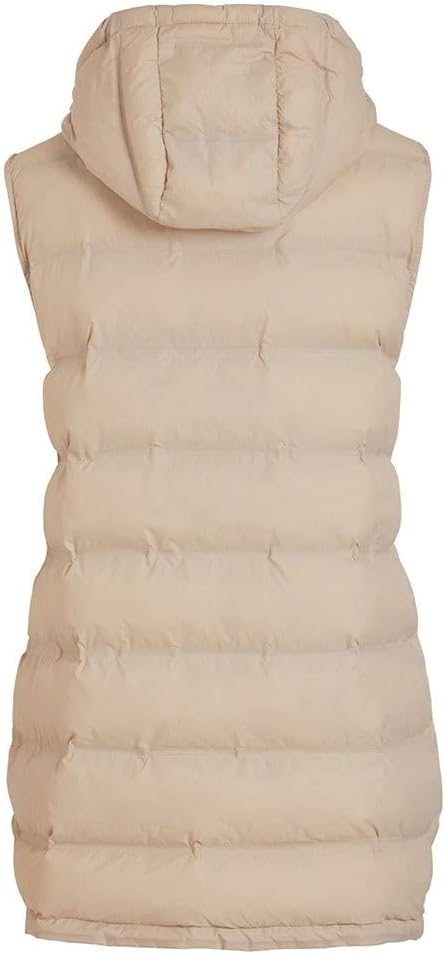 Vila Damen VITRISH New Padded S/L Vest - NOOS 14085934, Cement