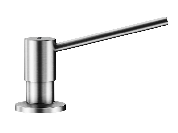 BLANCO TORRE Spülmittelspender PVD steel | Passend zu allen BLANCO-Küchenarmaturen | Bequem von oben