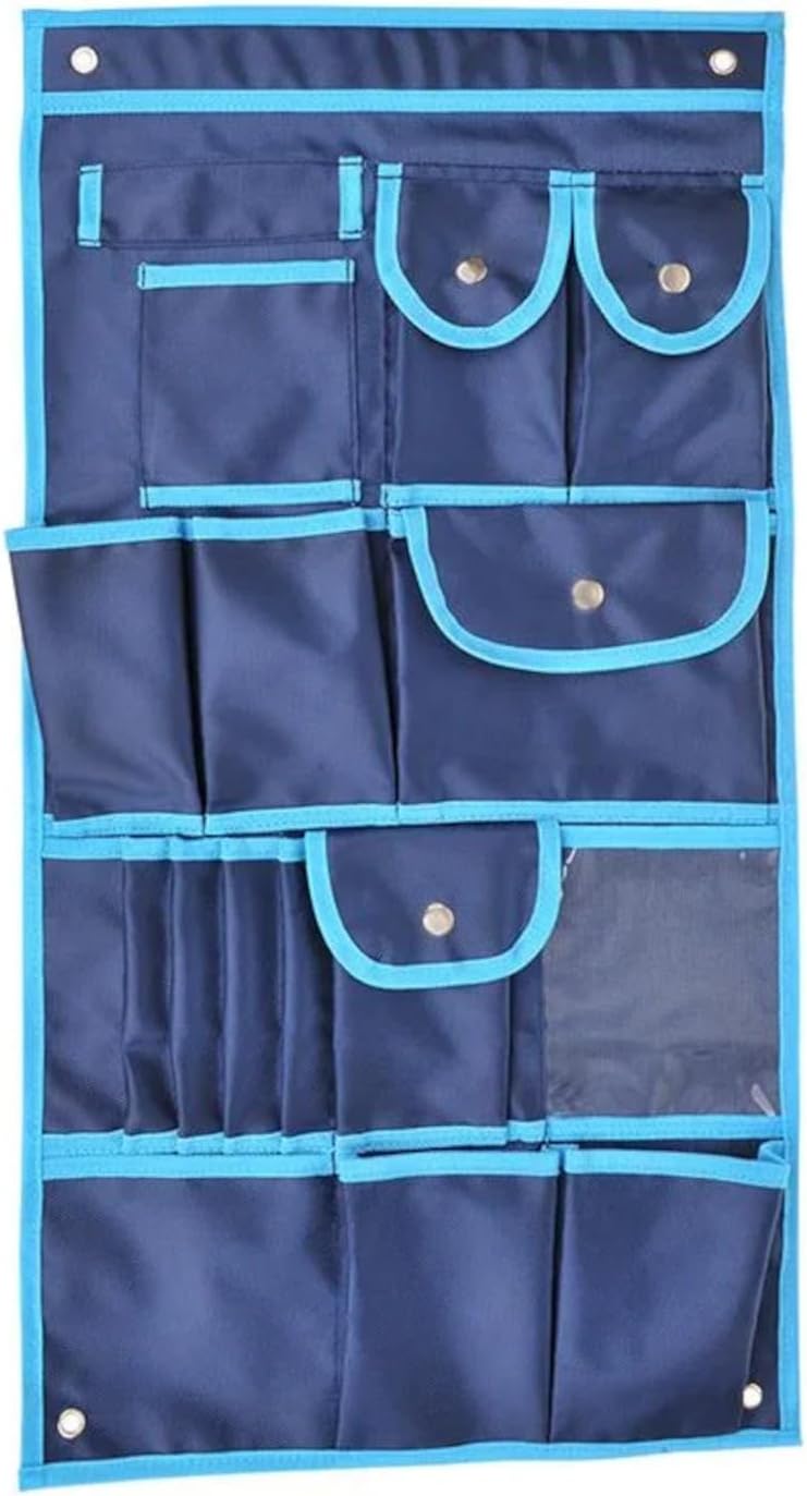 Preiswert&Gut Camping Organizer Hängeaufbewahrung 74x39 cm mit 17 Fächern 2 Stück für Wohnwagen Wohn