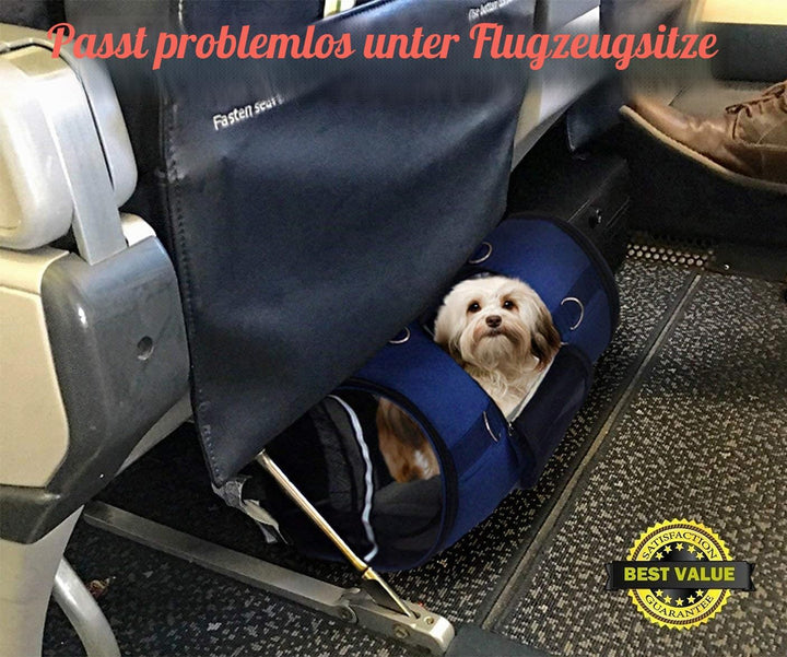 6-in-1 ROBUSTER Transportrucksack für Haustiere, Brusttasche, Schultertasche, Kleintiertransportbehä