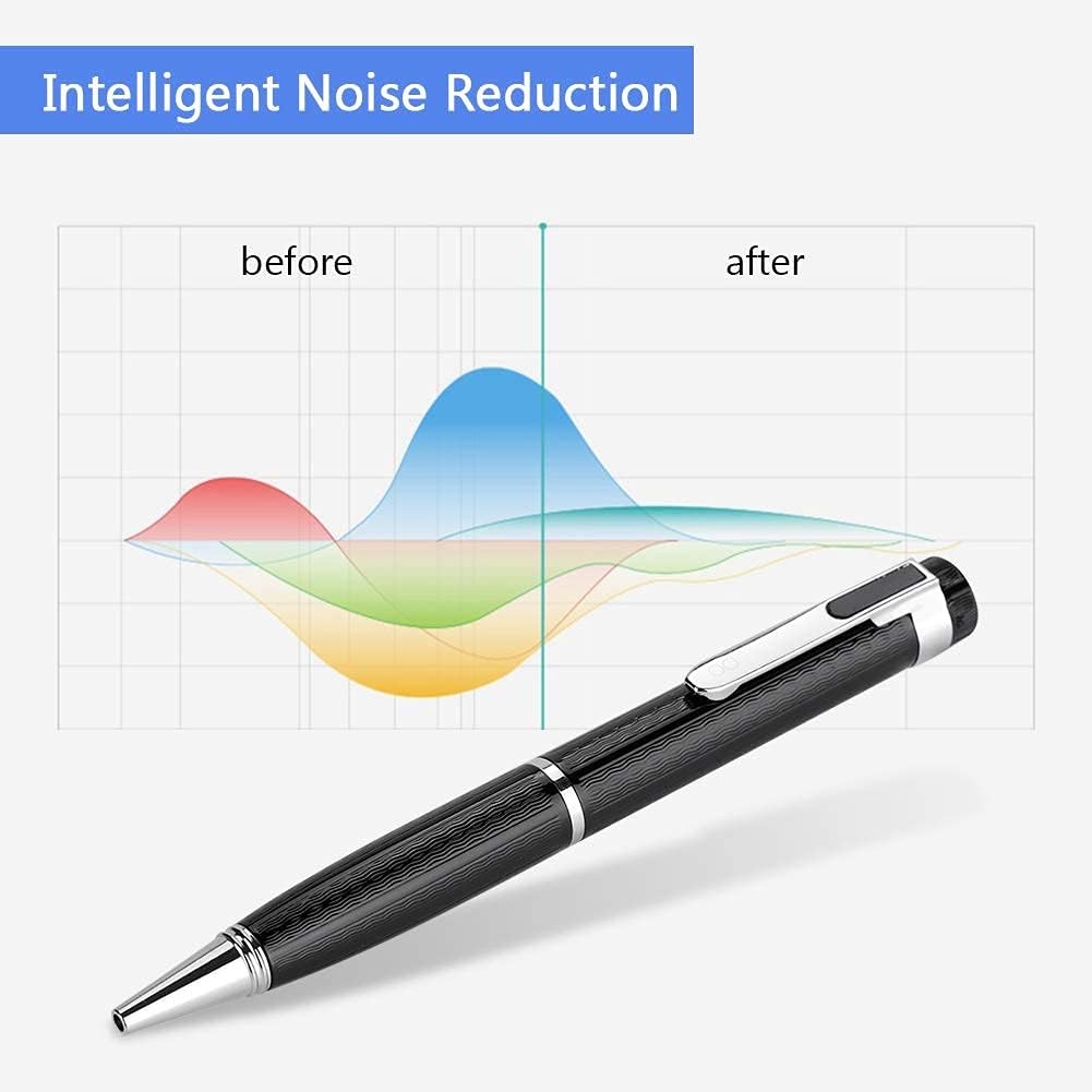 VBESTLIFE Digital Voice Recorder,Pen-Shaped 20 Stunden Digital Voice Recorder 192Kbps Audio Recorder