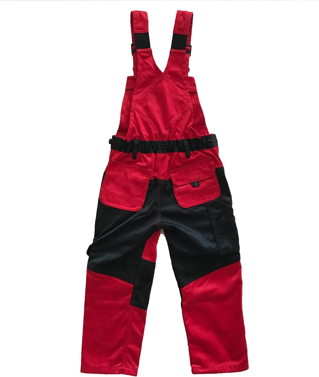 Engelbert Strauss Kinder Latzhose e.s. image, Farbe:rot/schwarz, GröÃŸe:122/128-6/8 Jahre
