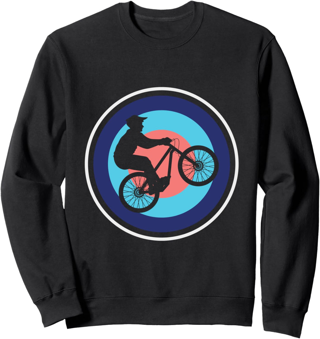 Mountainbike Geschenke Mountainbike Grafik Sweatshirt