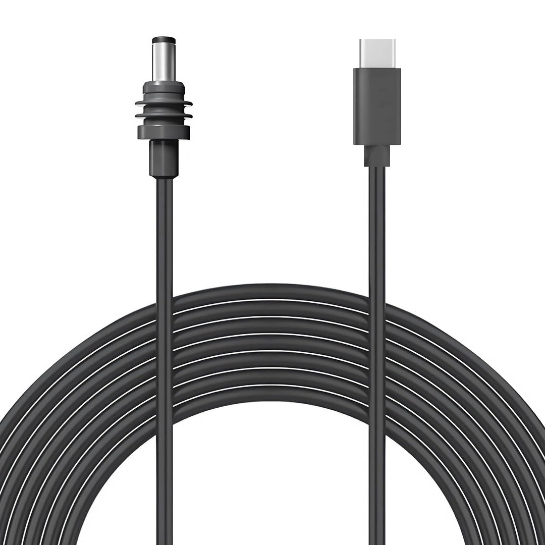 Starlink USB C zu DC Netz Kabel, Typ C Eingang zu DC 20V 5A Barrel Jack Kabel 18AWG IP68 Wasserdicht