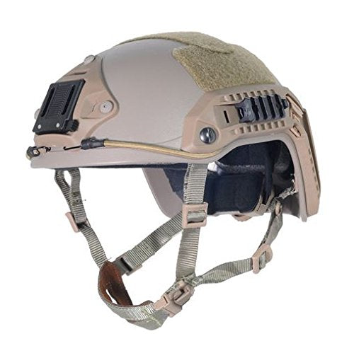 AIRSOFT OPS CORE TAN SAND DE SWAT TACTICAL MARITIME FMA ABS HELMET JUMP RAIL M/L @ HELMET WORLD