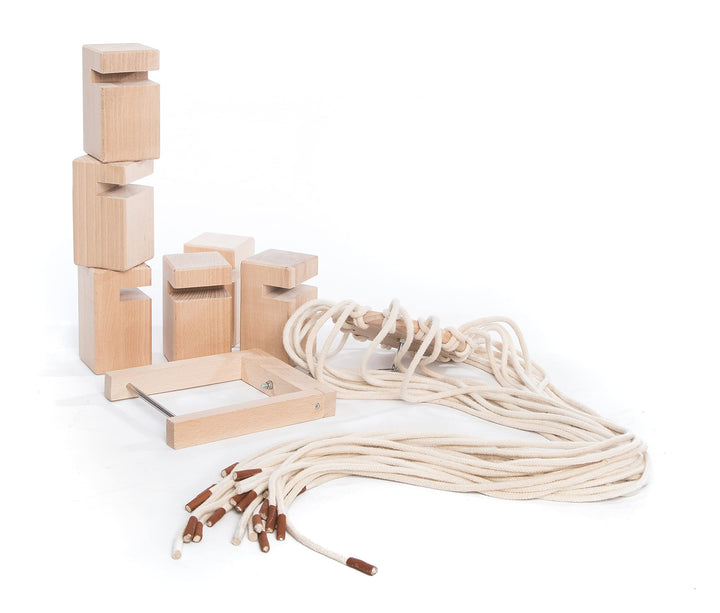waelderspielzeug Kinder-Fröbelturm - Teamspiel für Kleinkinder von 4 bis 7 Jahren - das Original aus