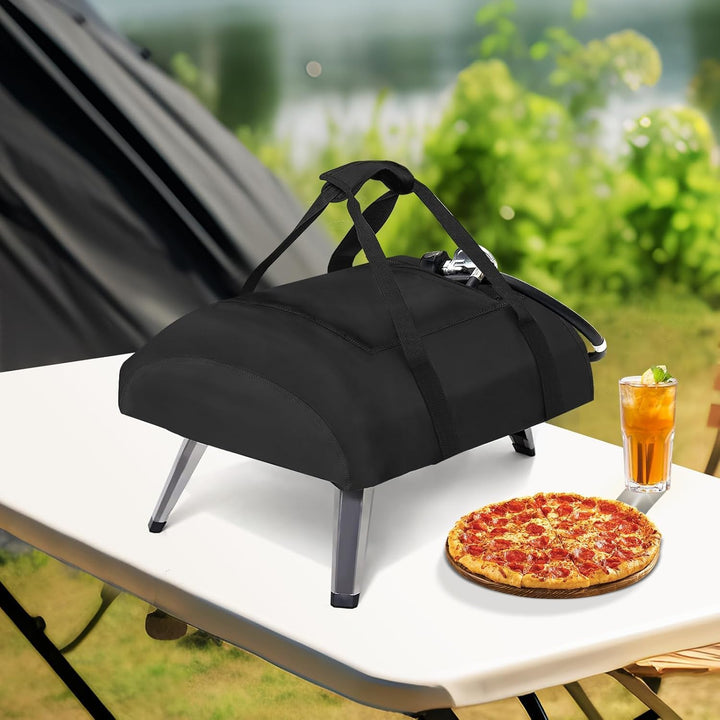 Pizzaofen Abdeckung für Ooni Koda 16, 600D Wasserdicht Pizzaofen Tragetasche Oxford-Stoff Tragetasch
