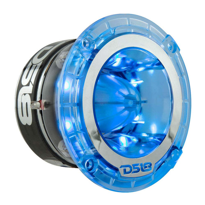 DS18 Car Audio Tweeter 1" Inch 300w Watt Dash Door Super Bullet PRO-TW4L Single RGB LED PRO-TW4L Ein