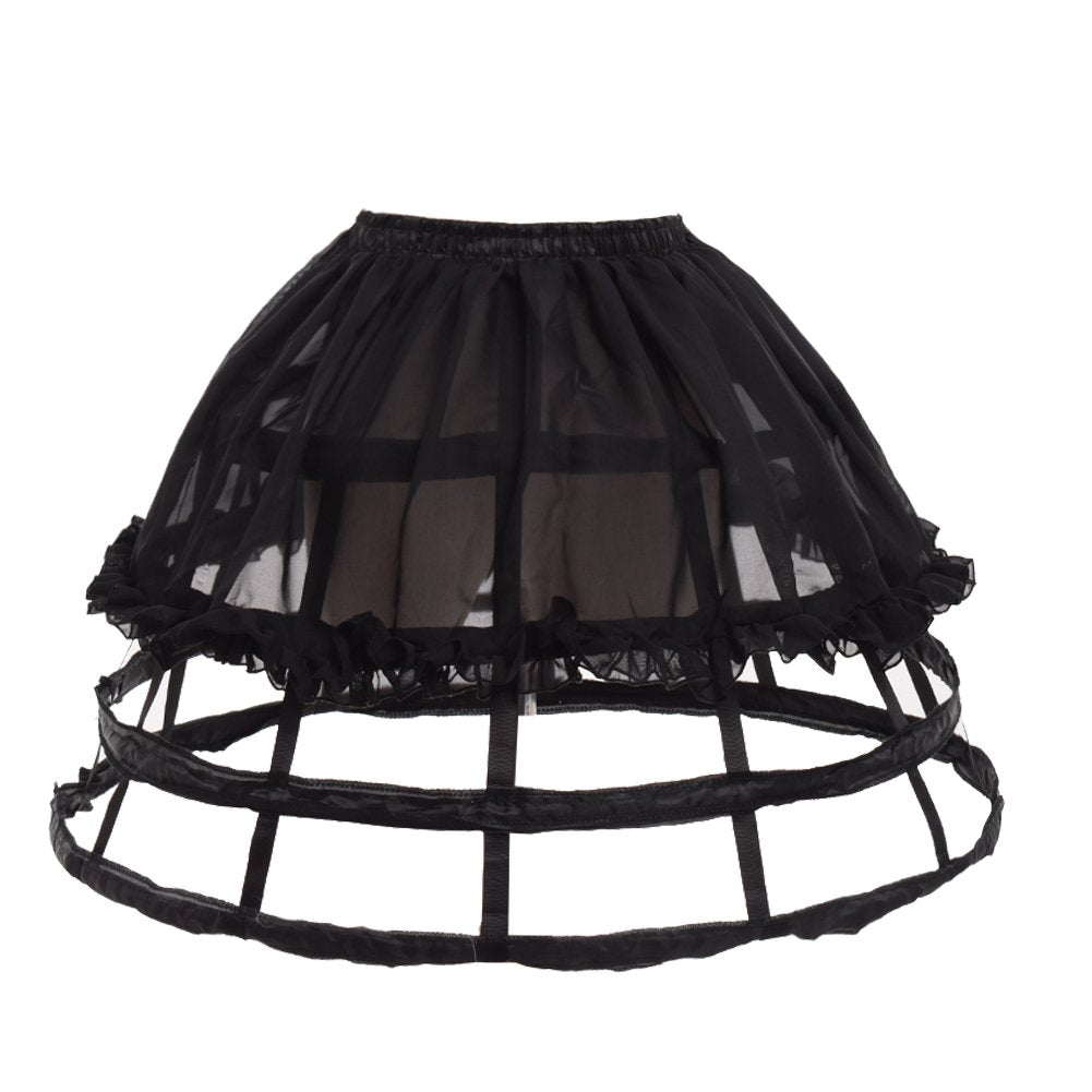 GRACEART Reinfen Rock Kleid Pannier Band Rock Treiben Käfig, Style-05