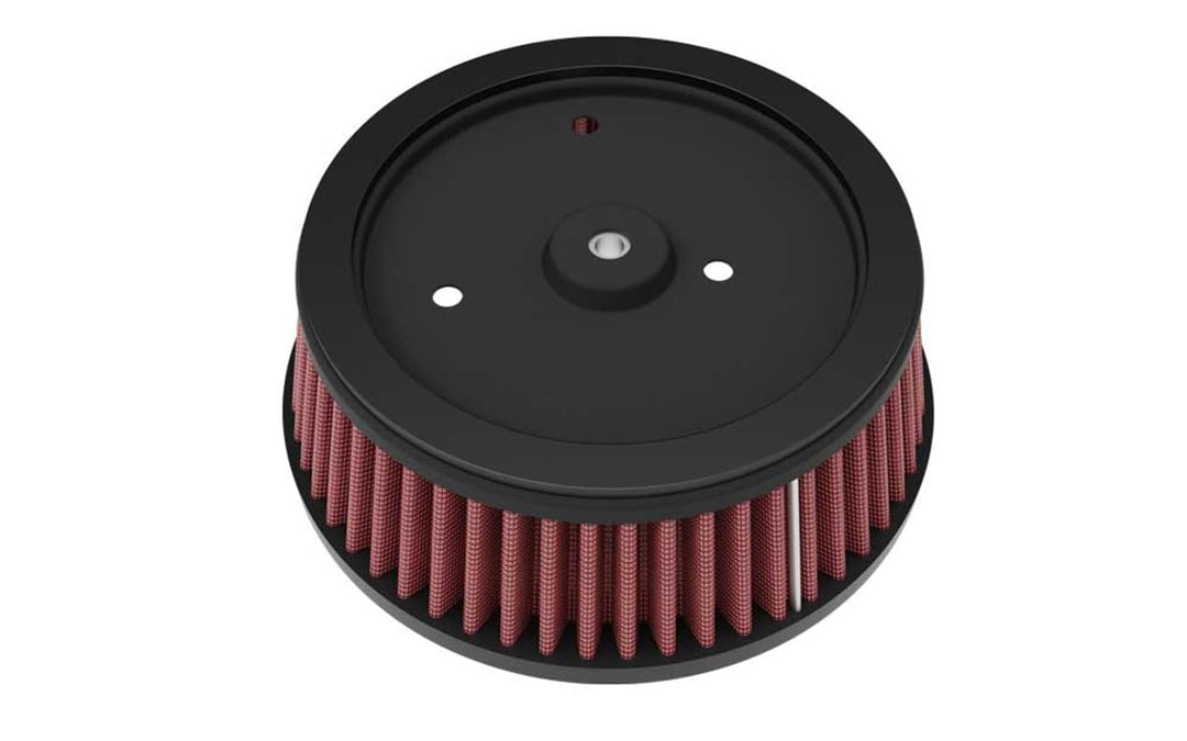 K&N HD-0800 Motorrad Tauschluftfilter, Rot